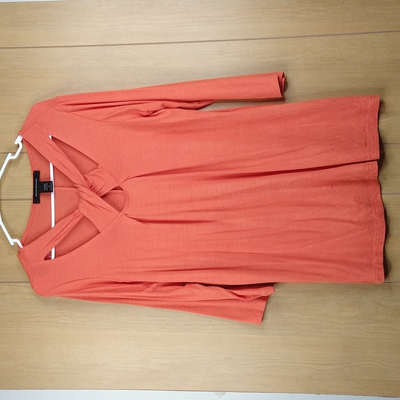 Ashley Stewart Tops - Women Orange Cut Out  Top Size: 12